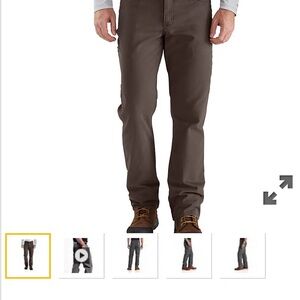 Men's Carhartt Rugged Flex Relaxed Fit Canvas 5-Pocket Work Pant